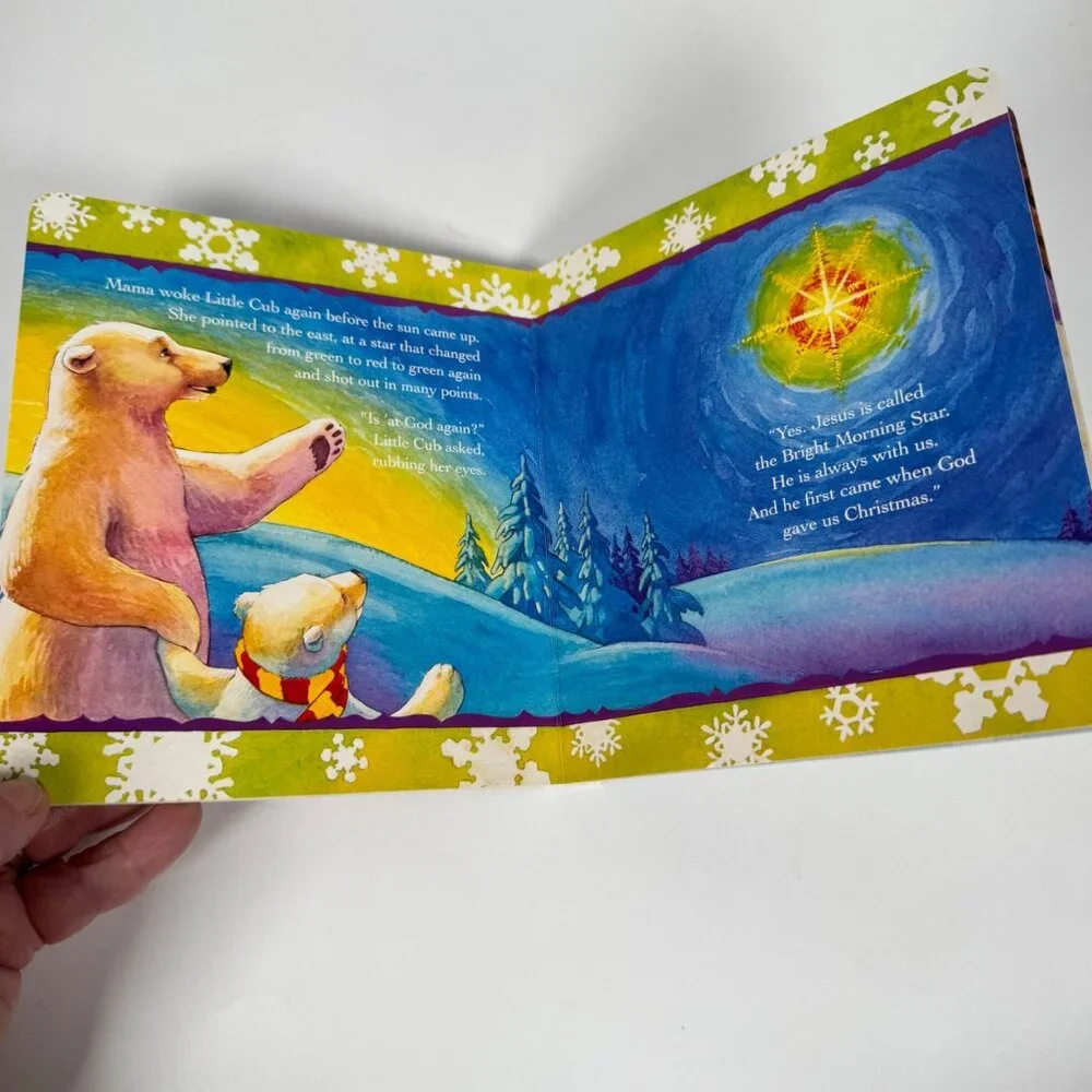 Lot 2 Christmas Board Books God Gave Us Christmas + The Story of‎ Christmas Kids